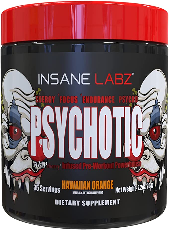 Insane Labz Insane Psychotic 35 Serv Hawaiian Orange