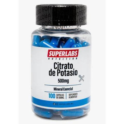 Superlabs Citrato De Potasio 100 Capsulas