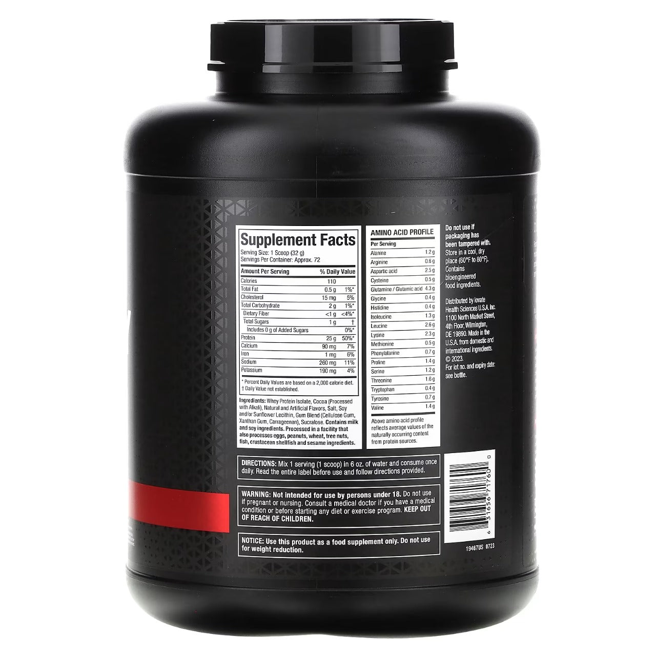 Muscletech Iso Whey 5 Lbs Vainilla