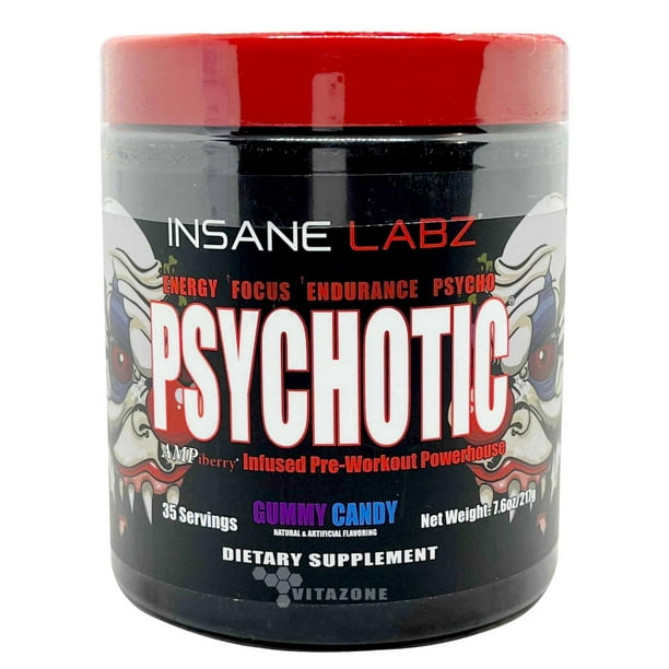 Insane Labz Insane Psychotic 35 Serv Gummy Candy