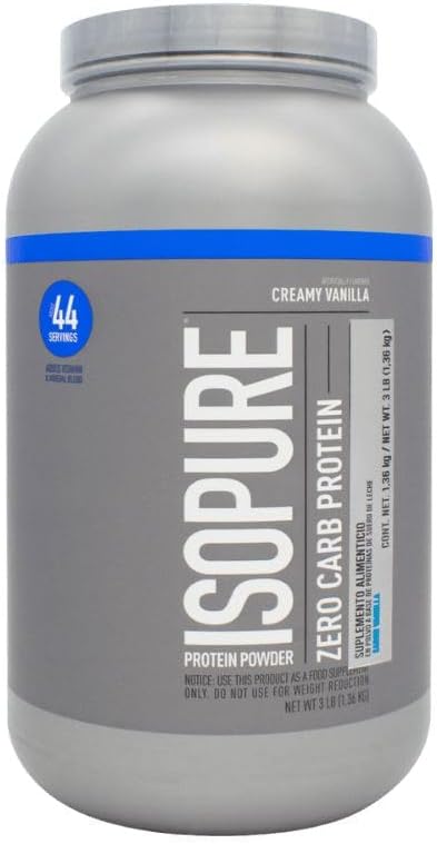 Natures Best Isopure Zero Carb 3 Lb Vainilla