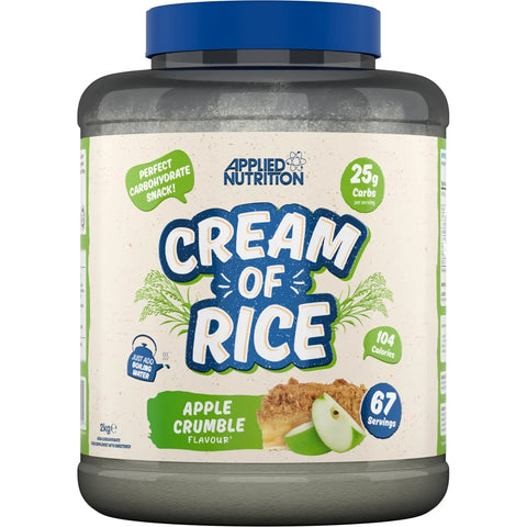 Applied Nutrition Cream Of Rice 2kg Apple Crumble Nuevo