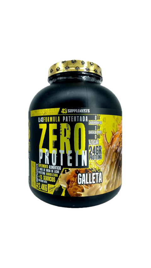 43 SUPLEMENTS 43 Suplements 43 Zero Protein 5.29 Lbs Galleta