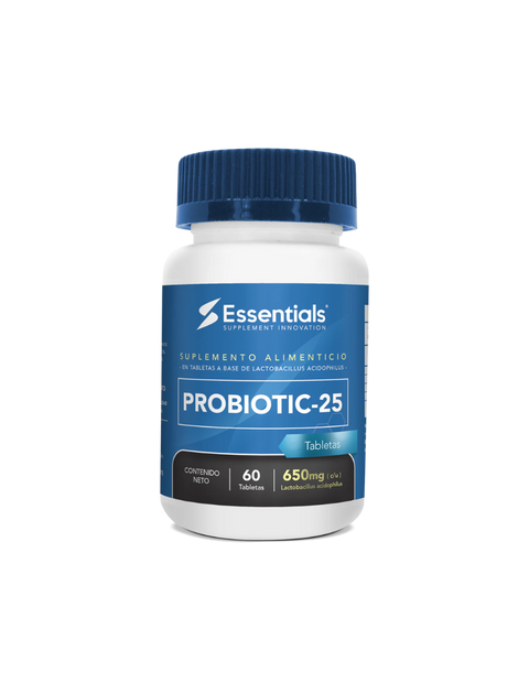 ESSENTIALS Essentials Ess Probiotic-25 650mg 60 Cápsulas