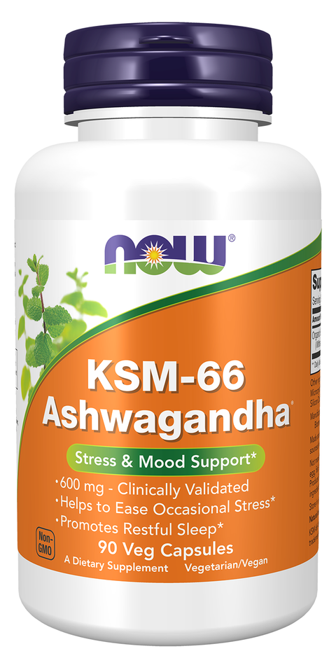 Pure Ksm-66 Ashwagandha 600 Mg 90 Cápsulas Nuevo