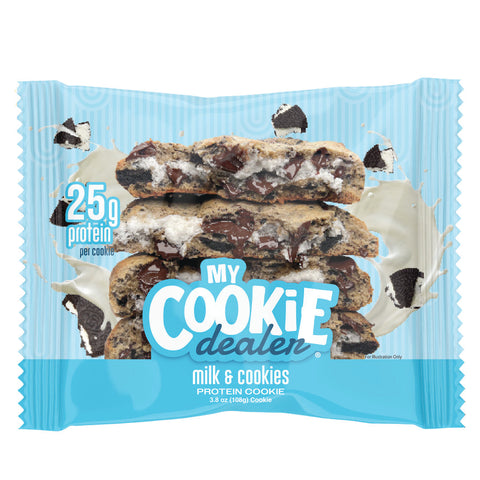 RAW Raw My Cookie Dealer Bite Sized 6 Bag 142 g Milk And Cookies