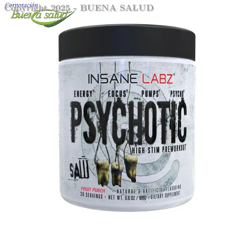 INSANE LABZ Insane Labz Ins Insane Psycho Sam 30 Servicios Fruit Punch