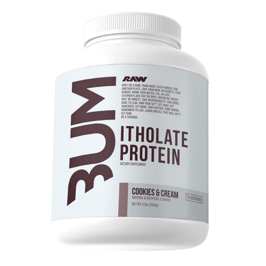 Raw – Cbum Itholate 5 lb Cookies & Cream – Creatina – Rendimiento
