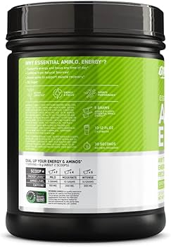 Optimum Nutrition Amino Energy 65 Serv Green Apple