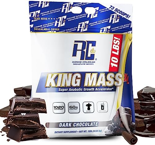 Ronnie Coleman King Mass Xl Bag 20 Lbs Dark Chocolate