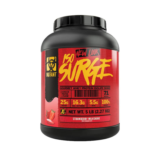 Mutant – Mut Hardcore ISO 5 lb Strawbery Milkshake *Oferta* – Proteí
