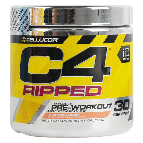 Cellucor Cel C4 Ripped 30 Servicios Tropical Punch