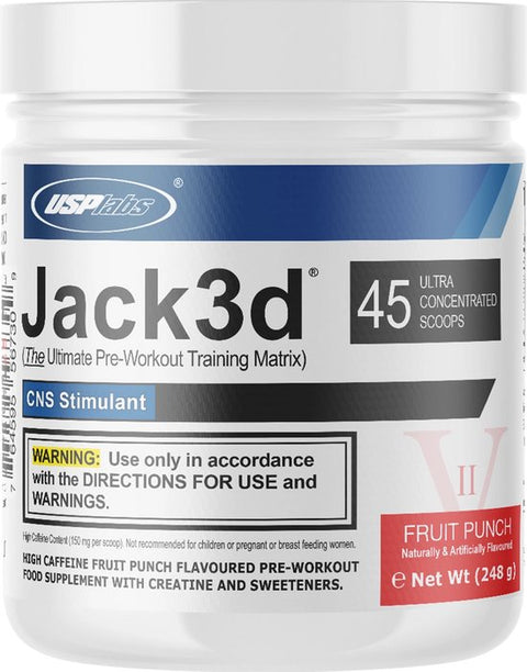 USPLABS Usplabs USP Labs Jack3d 45 Servicios Fruit Punch