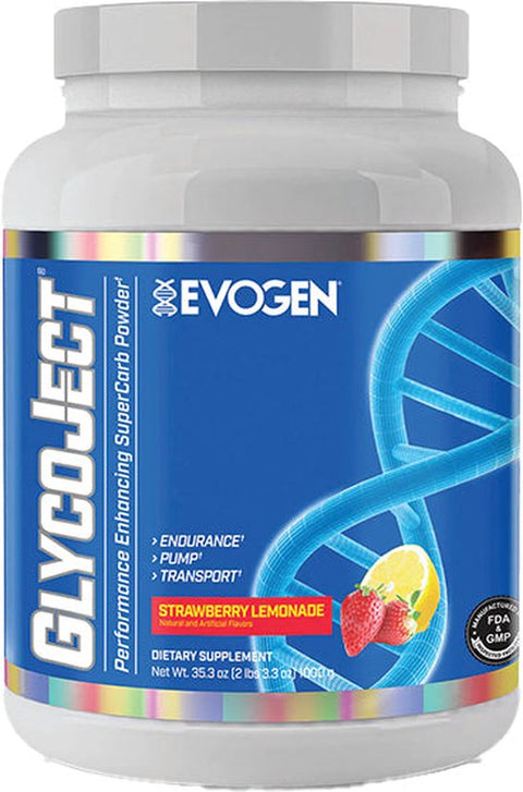 EVOGEN NUTRITION Evogen Nutrition Evo Glycoject 37 Servicios Strawberry Lemonade