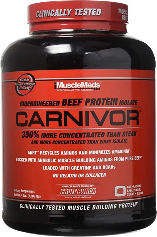 Musclemeds Carnivor 4 Lbs Fruit Punch