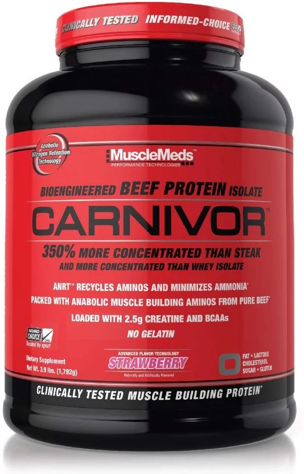 Musclemeds Carnivor 4 Lbs Strawberry