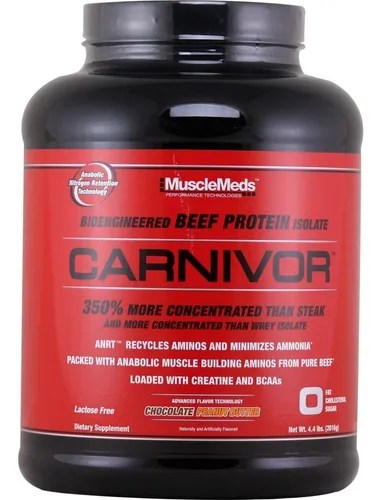 Musclemeds Carnivor 4.4 Lbs Choco Peanut Butter