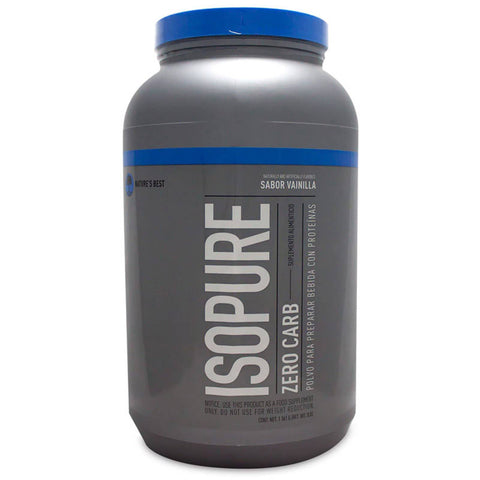 Natures Best Nb Isopure Zero Carb 3 Lbs Vainilla