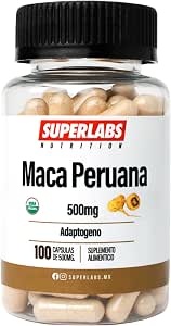 Superlabs Maca Premium 500mg 100 Capuslas
