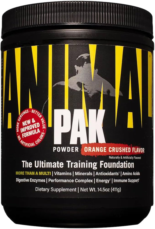 Universal Nutrition Animal Pak Powder 30 Serv Orange