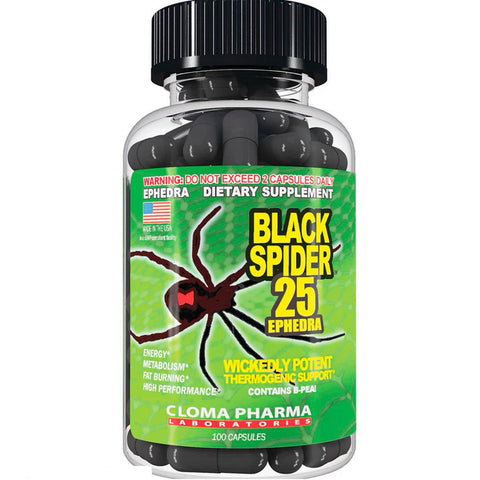 Cloma Pharma Clp Black Spider 100 Cápsulas