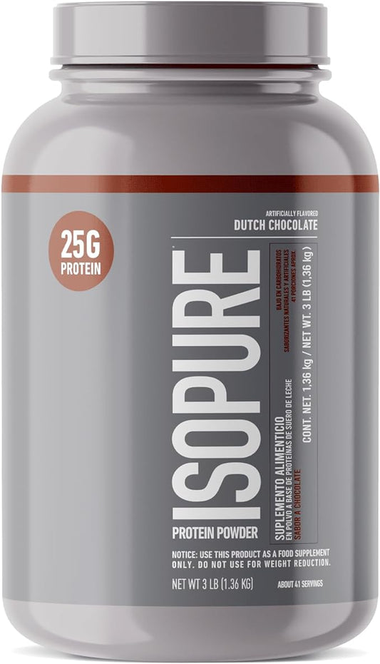 Natures Best Isopure Low Carb 3 Lb Chocolate