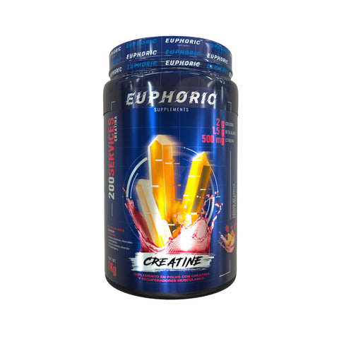Euphoric Creatina 1 kg Ponche De Frutas