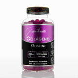 Natural Colágeno, Biotina + Ácido Hialurónico 100 Gomitas Sabor Fresa