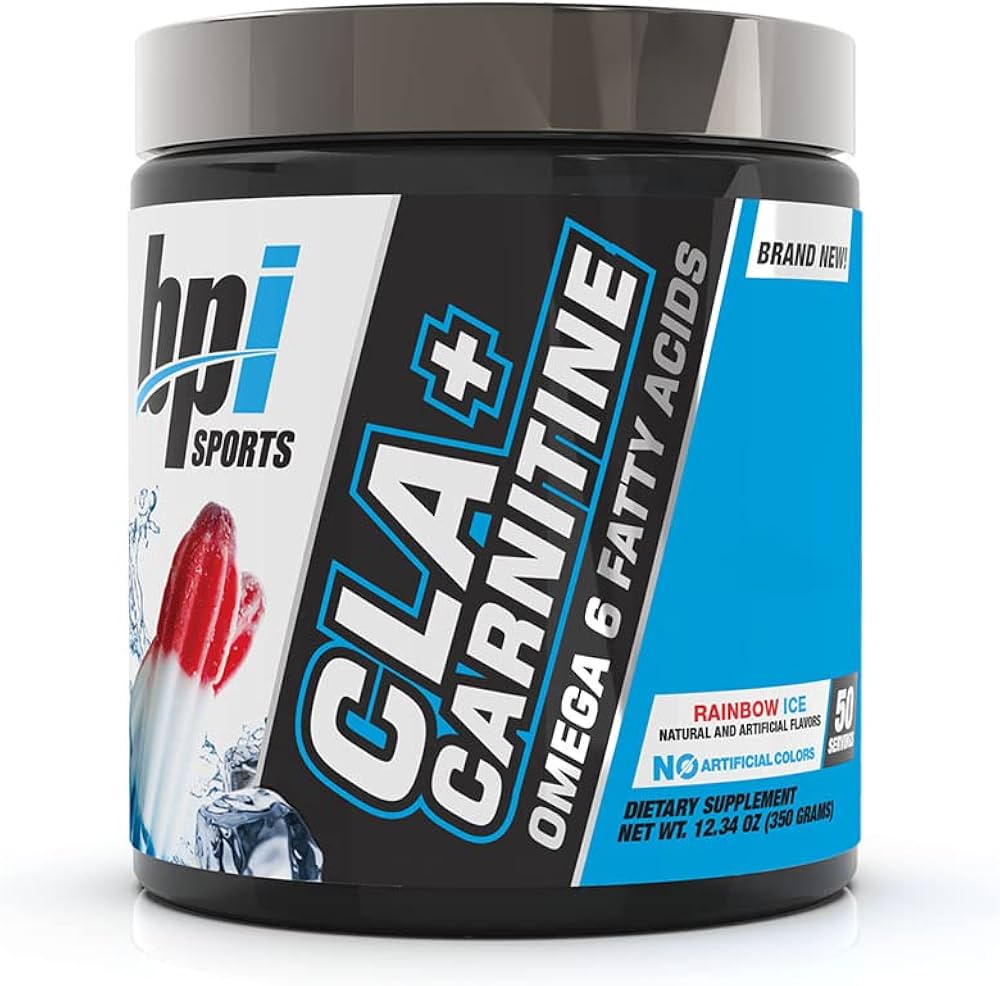 Bpi Cla+Carnitine 50 Serv Rainbow Ice