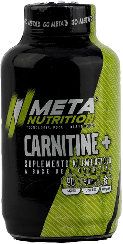 Meta Nutrition L- Carnitina 500 Mg 90 Caps