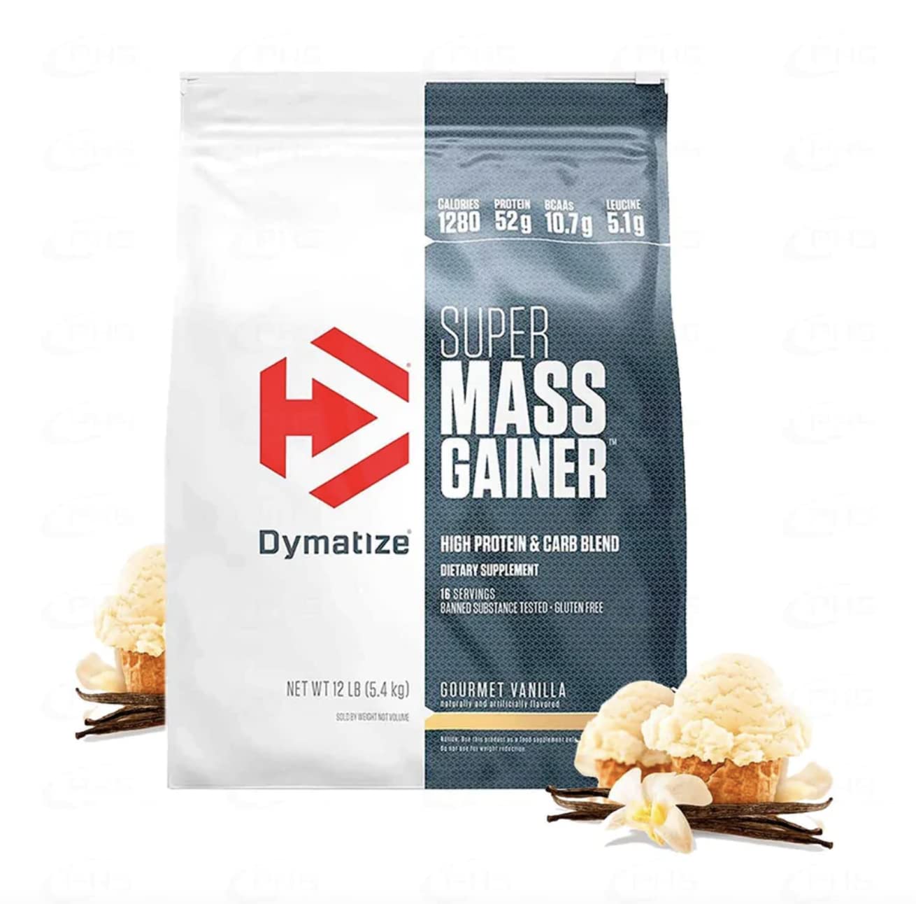 Dymatize Nutrition Super Mass Gainer 12 Lbs Vainilla