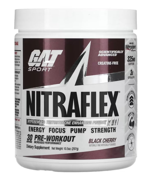 Gat Sport Nitraflex Advanced Formula 30 Serv Black Cherry