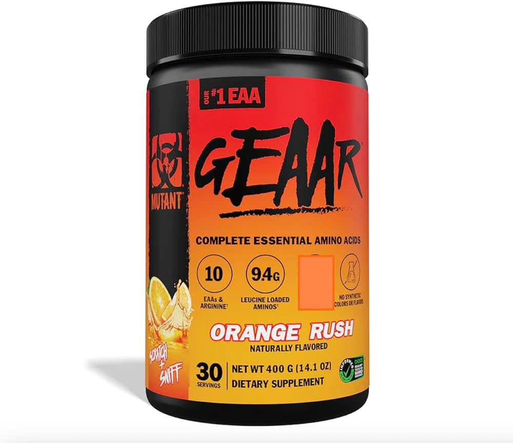 Mutant – Mut Mutant Geaar 30 Porciones Orange Rush *Oferta* – Suplementos