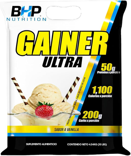 Bhp Gainer Ultra Bag 10 Lb Vainilla