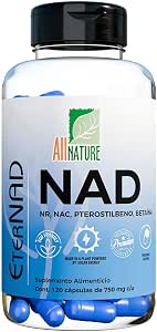 All Nature Nad 750 Mg 60 Cápsulas