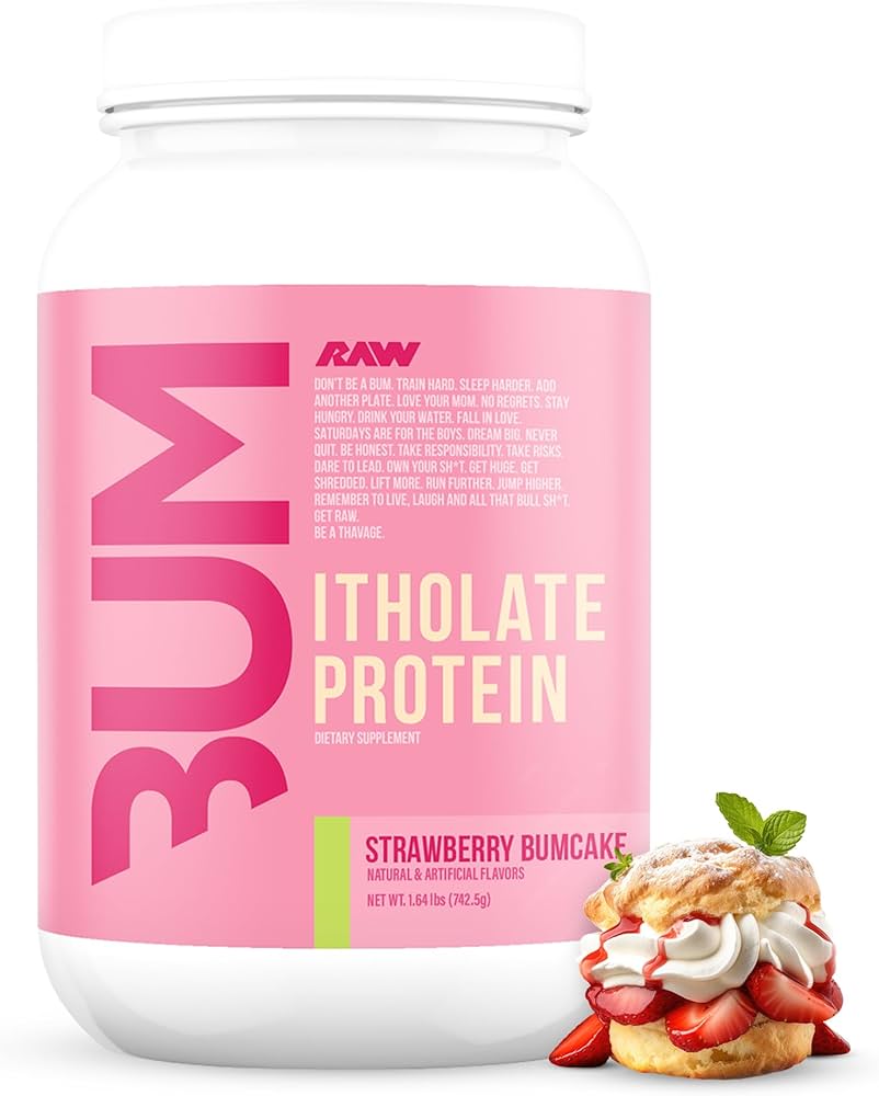 Raw Cbum Itholate 1.72 Lbs Strawberry Bumcake