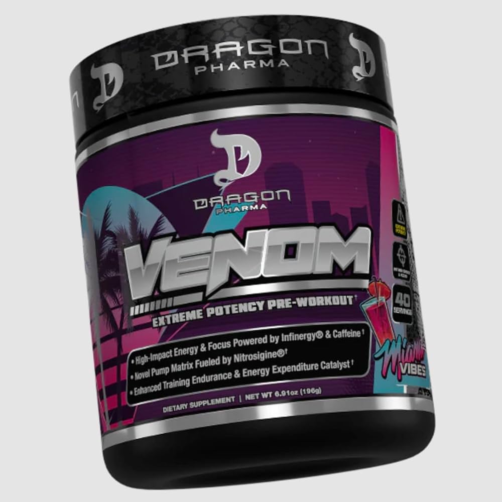 Dragon Pharma Venom 40 Serv Miami Vibes