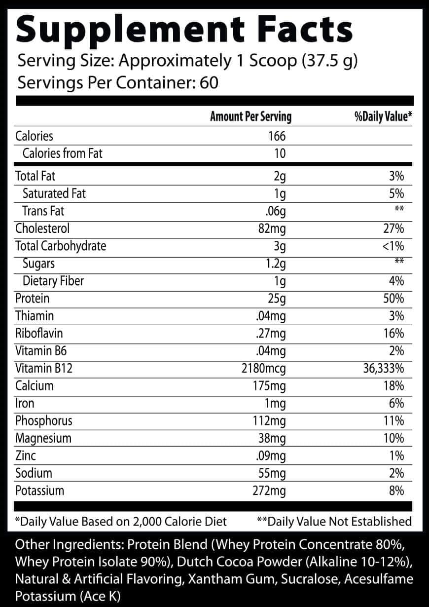Insane Labz Insane Whey 4.6 Lbs Chocolate