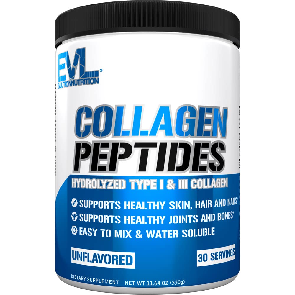 Evl Nutrition Collagen Peptides 30 Serv Unflavored