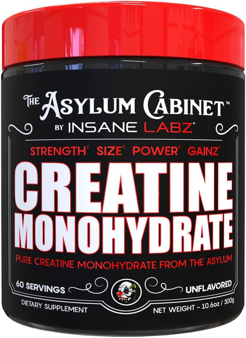 THE ASYLUM CABINET The Asylum Cabinet Ins-acs Creatine 60 Servicios Unflavored
