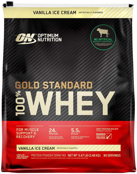 OPTIMUM NUTRITION Optimum Nutrition 100% Whey Gold Std 1.5 Lbs Vainilla Ice Cream