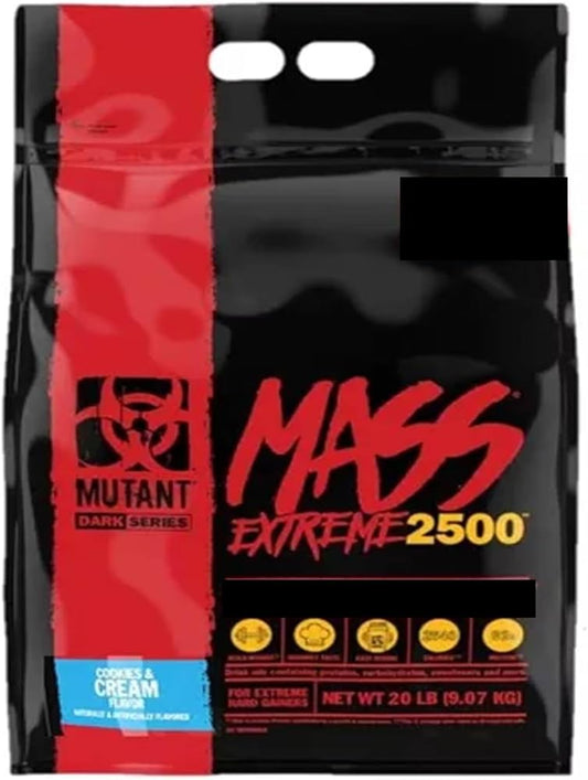 Mutant – Mut Mass Xxxtreme 2500 (20 lb) Cookies & Cream *Oferta* – Ma