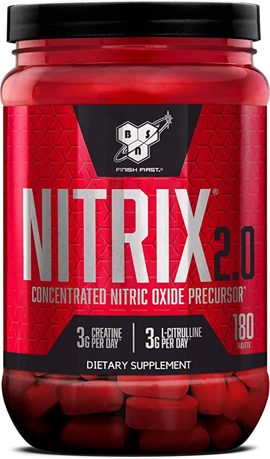 Bsn – Nitrix 2.0 180 Tabletas – Suplementos – Sabor Bsn Nitrix 2.0 180