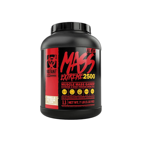 MUTANT Mutant Mut Mass Xxxtreme 2500 2.2 Lbs Vainilla Ice Cream Cad 09/28
