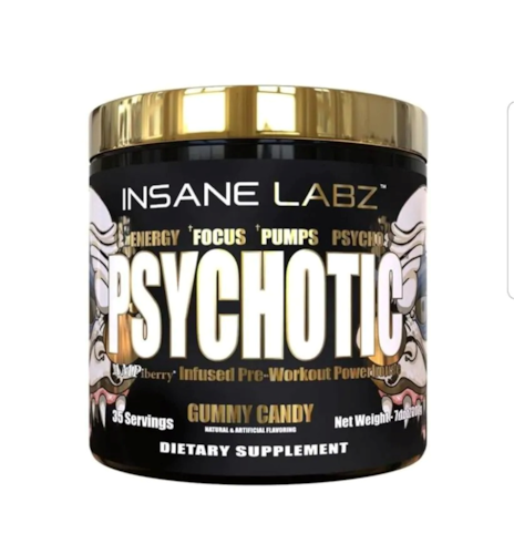 Insane Labz Psychotic Gold (35 Serv) Gummy Candy