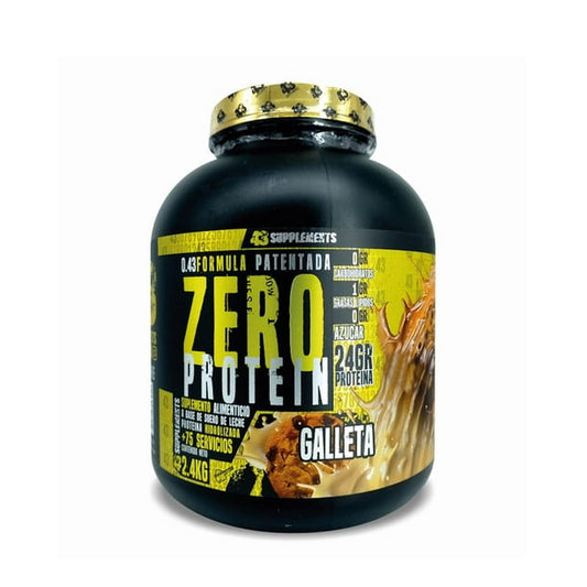 43 Suplements – 43 Zero Protein Galleta 5.29 lb – Proteínas – Alta Pr
