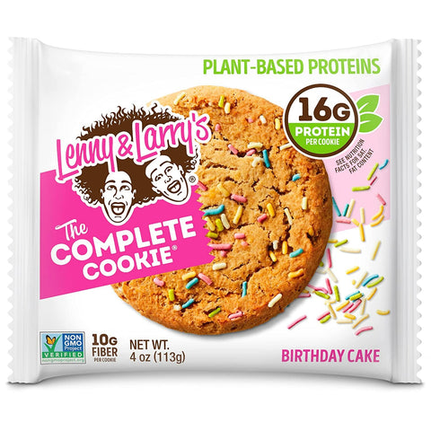 Lenny & Larrys L&l Complete Cookie 12 Cookies Birthday Cake