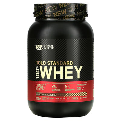 OPTIMUM NUTRITION Optimum Nutrition 100% Whey Gold Std 2 Lbs Chocolate Hazelnut