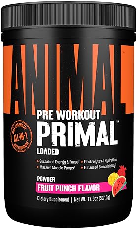 UNIVERSAL NUTRITION Universal Nutrition Universal Animal Primal Powder 25 Servicios Fruit Punch