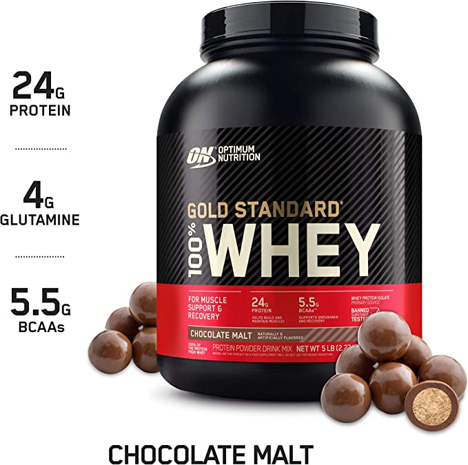 ON 100% WHEY GOLD STD 5 LBS MALT CHOCOLATE